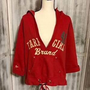 Farm Girl Red Hoodie